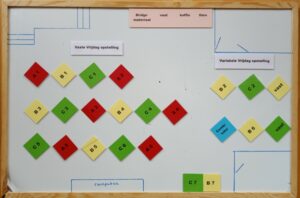 Speelschema VRIJDAG – zaaldienst – partner zoeken